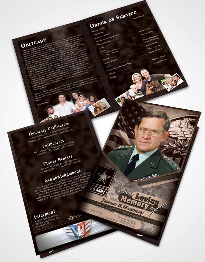 Bifold Order Of Service Obituary Template Brochure 2nd Army Soldier Bliss.jpg