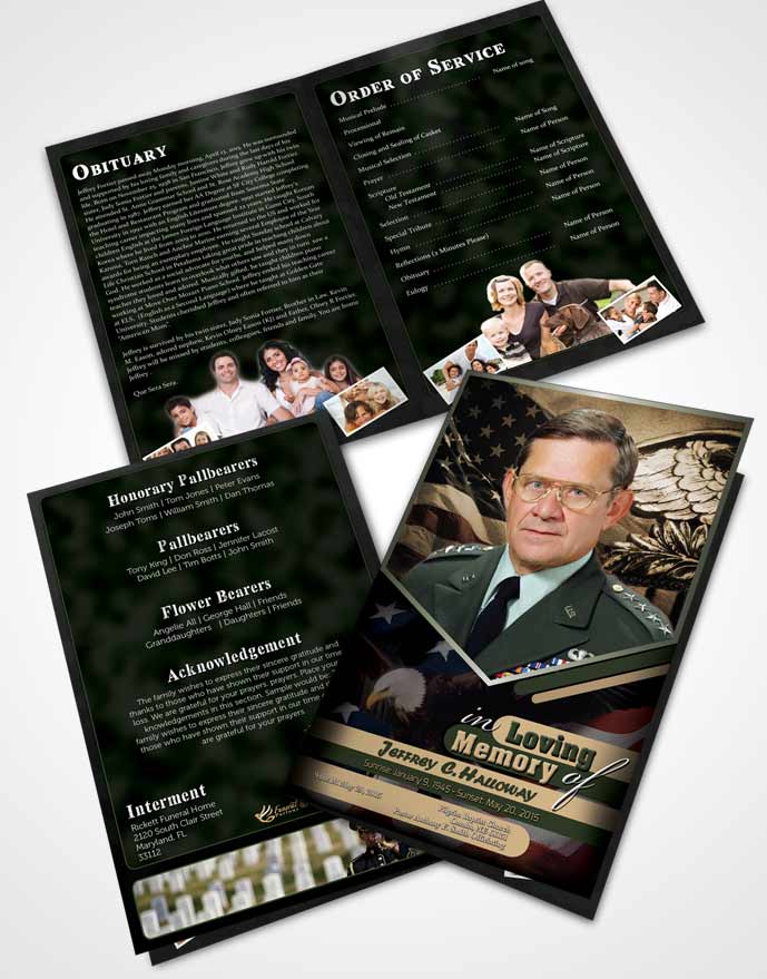 Bifold Order Of Service Obituary Template Brochure 2nd Veterans Day Serenity.jpg