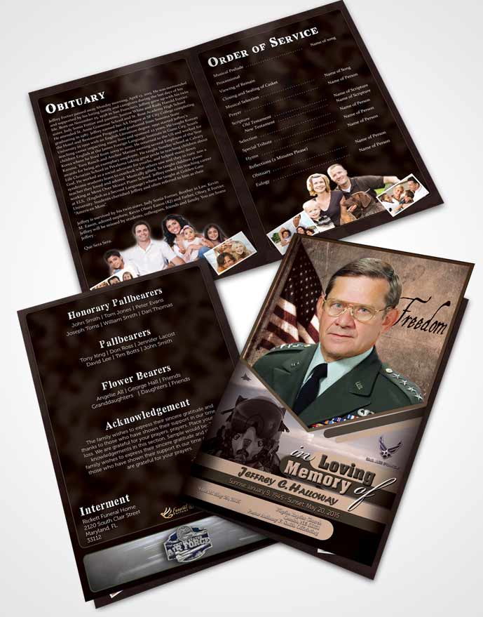 Bifold Order Of Service Obituary Template Brochure 3rd Air Force Airman Bliss.jpg