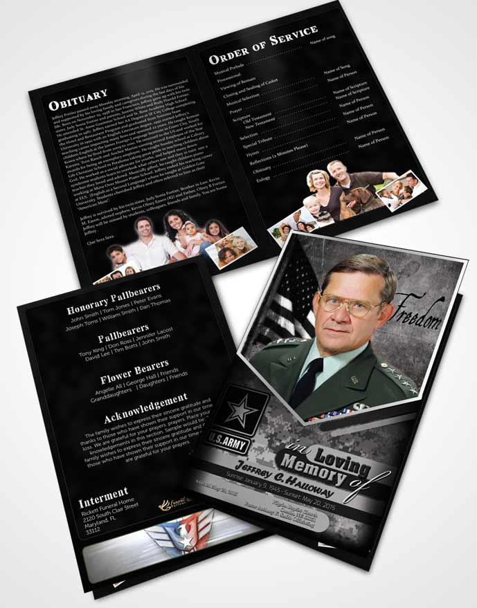 Bifold Order Of Service Obituary Template Brochure 3rd Army Soldier Freedom.jpg