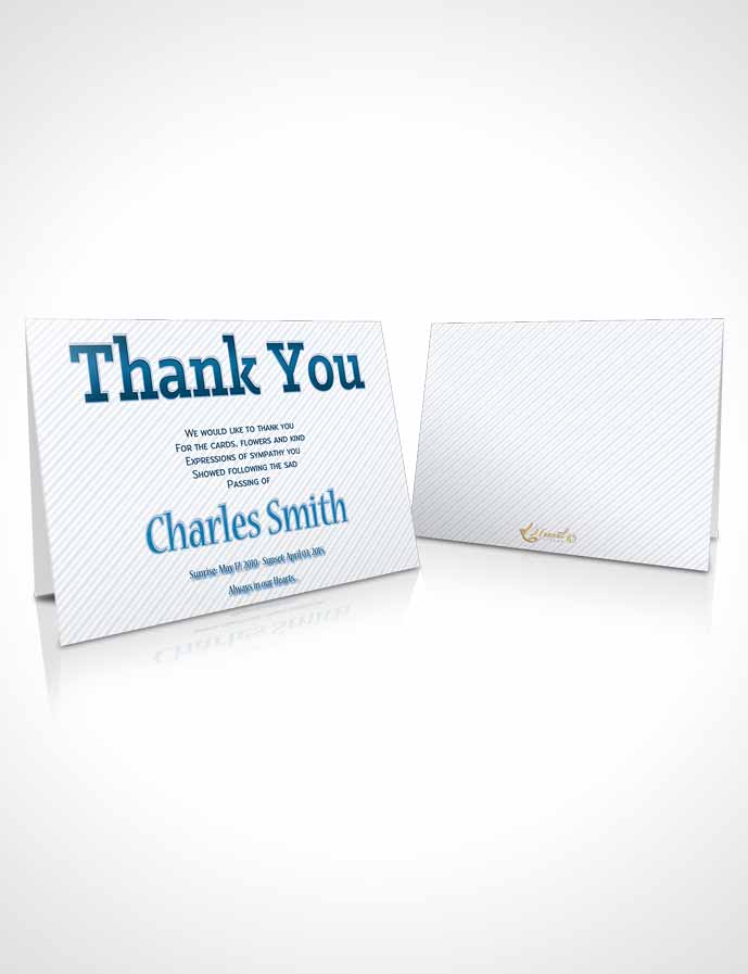 Funeral Thank You Card Template A Childs Passing Midnight Jasmine