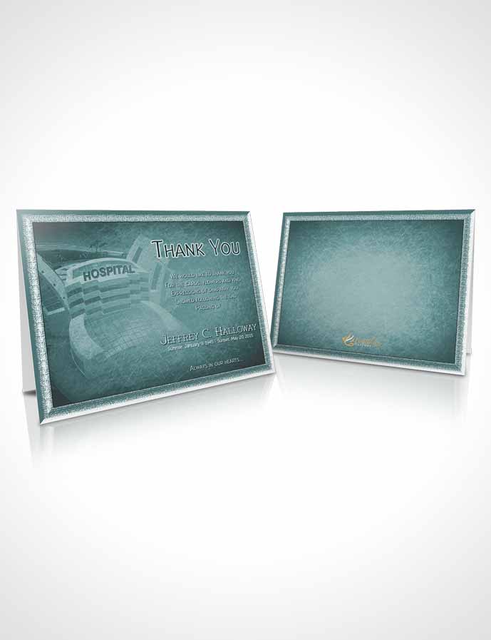 Funeral Thank You Card Template Ocean Doctor