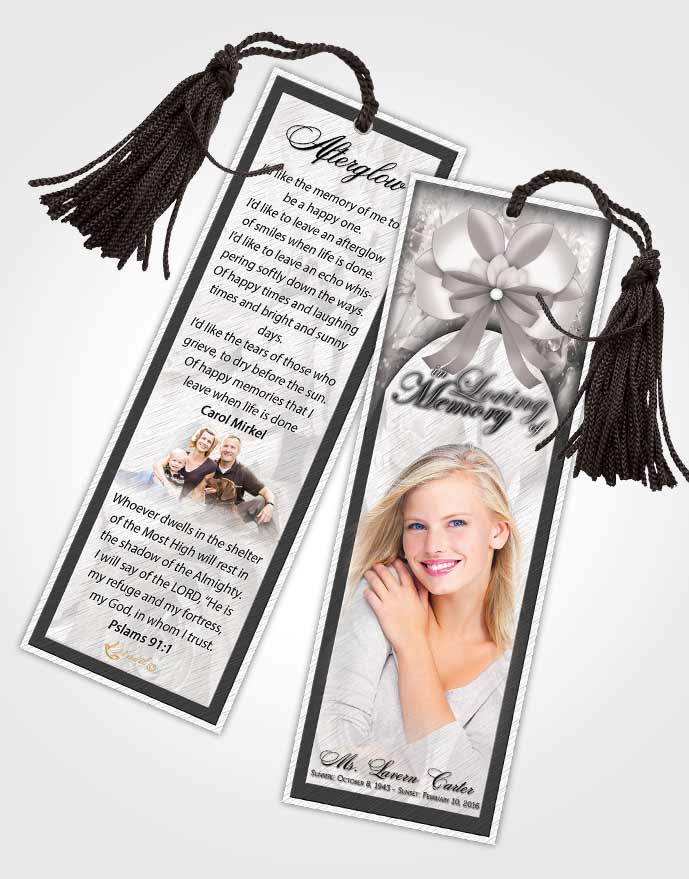 Funeral Bookmarks Template Free from funeralparlour.com