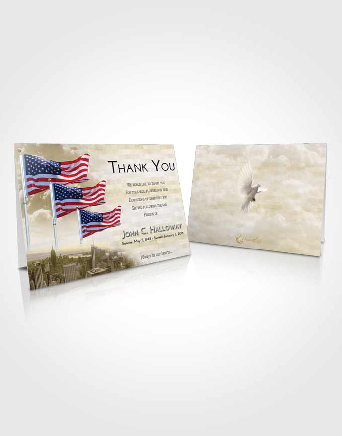 Funeral Thank You Card Template Americas Finest Harmony