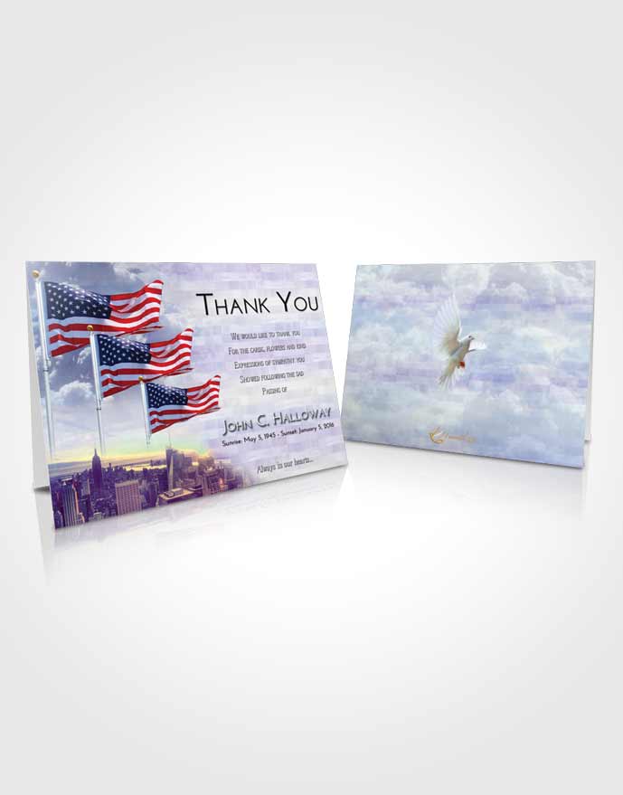 Funeral Thank You Card Template Americas Finest Serenity