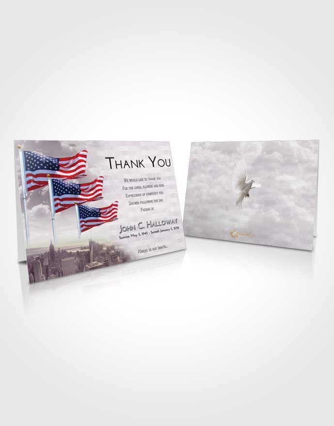 Funeral Thank You Card Template Americas Finest Smile