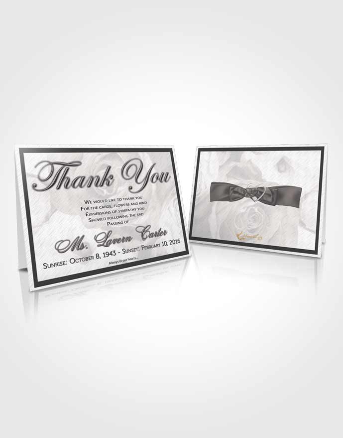 Funeral Prayer Card Template Free Petals in the Wind