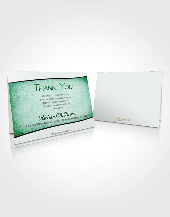 Funeral Thank You Card Template Early Bliss