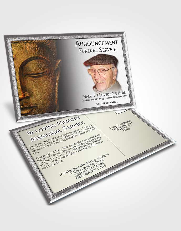 Announcement Card Buddhism 07