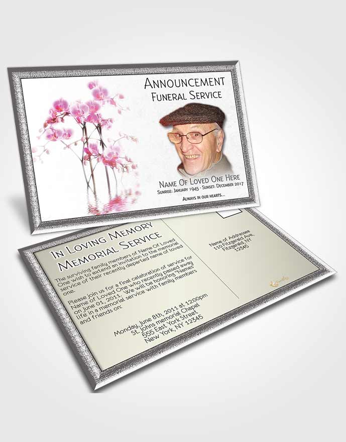 Announcement Card Floral 13