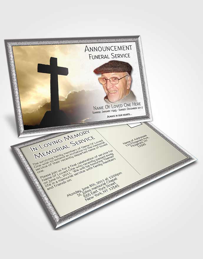 Announcement Card The Cross 02