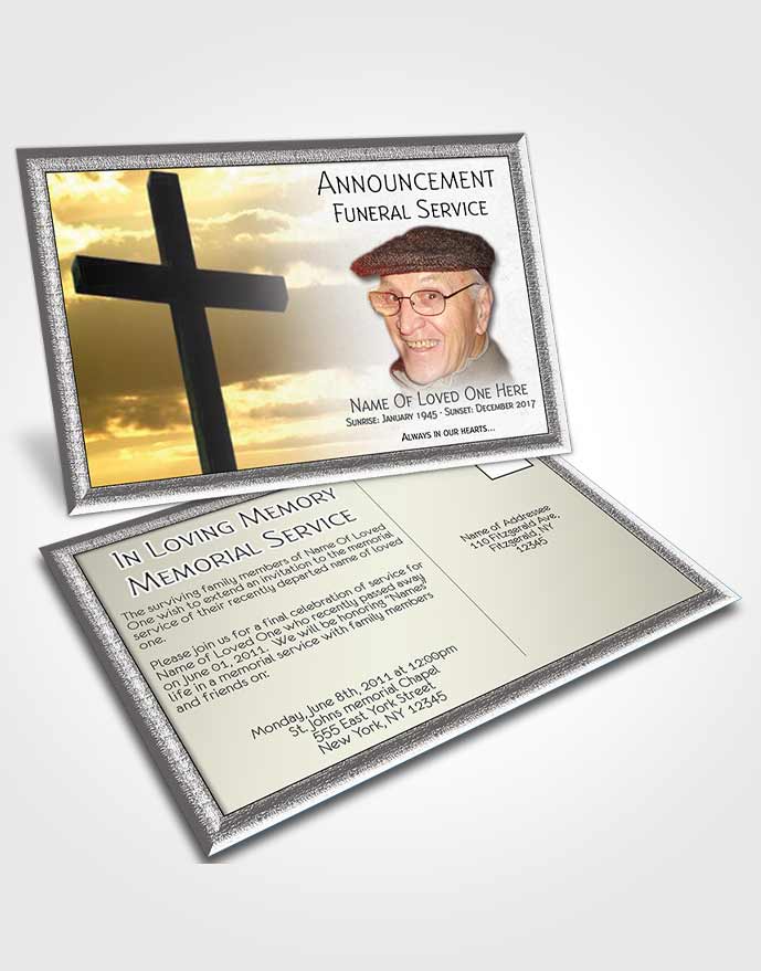 Announcement Card The Cross 04