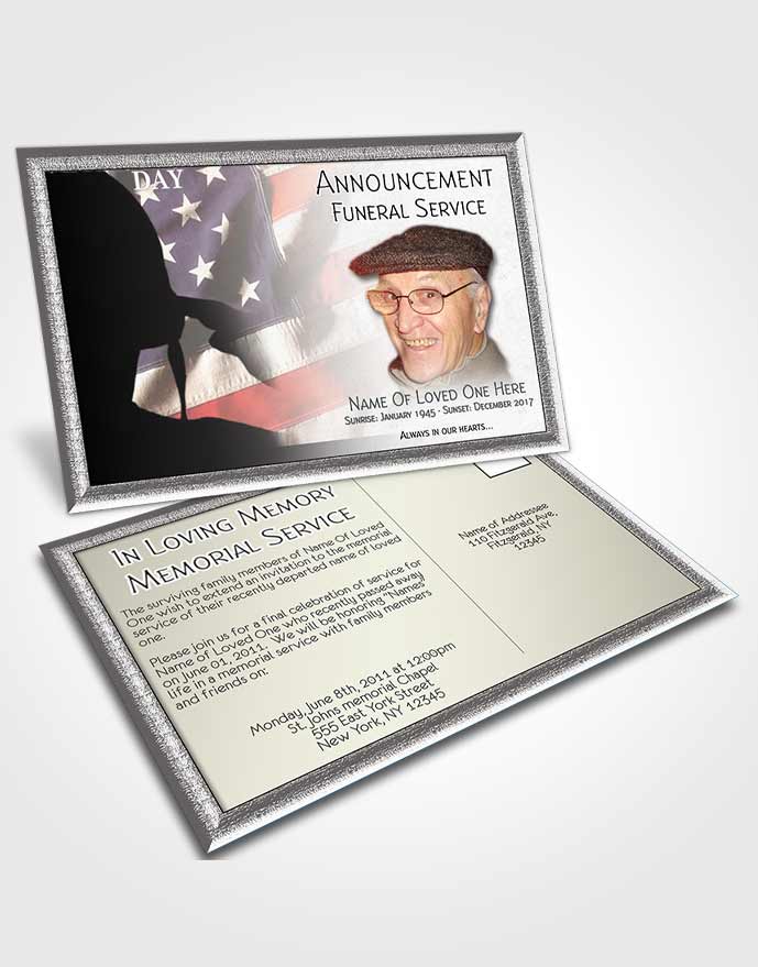 Announcement Card Veteran 01