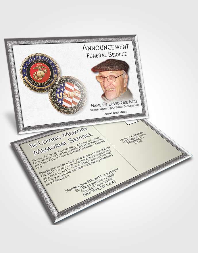 Announcement Card Veteran 03