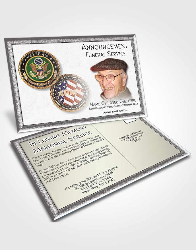 Announcement Card Veteran 04