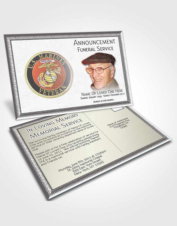 Announcement Card Veteran 07