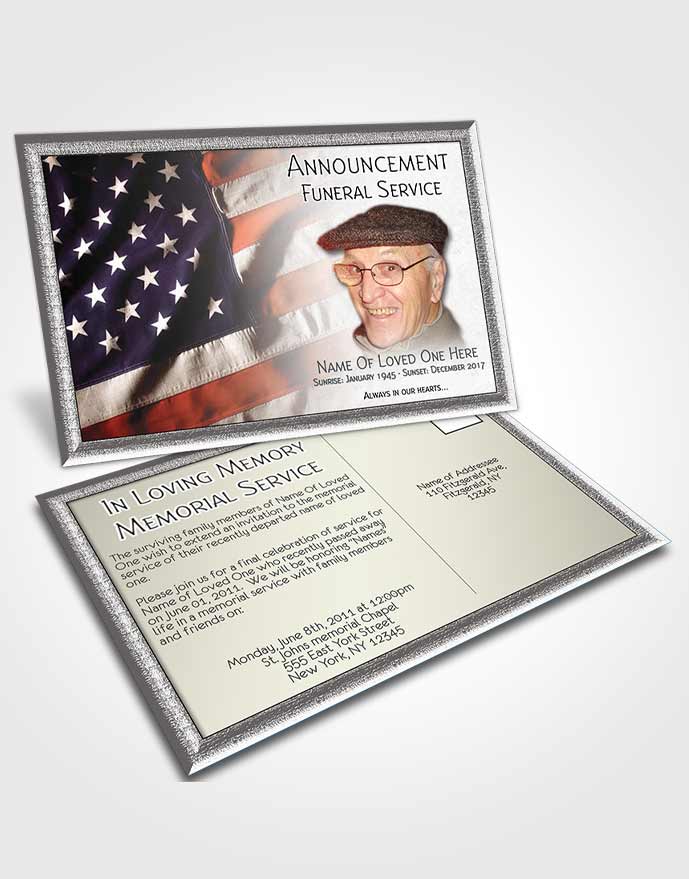 Announcement Card Veteran 11