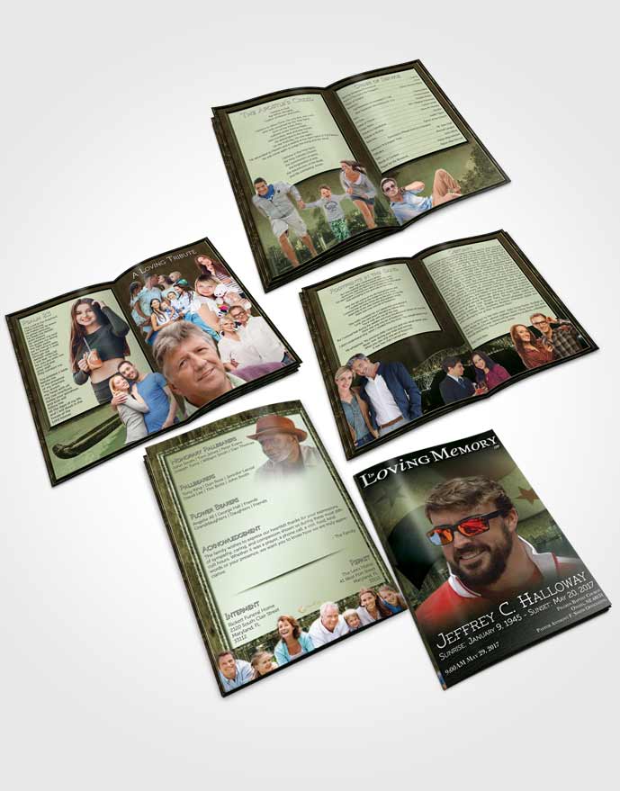 Booklet Memorial Folder Pakistanian Natural Love