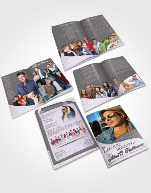 Booklet Memorial Folder Collected Peace of Mind