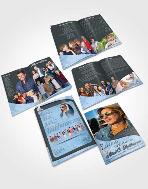 Booklet Memorial Folder Passionate Peace of Mind