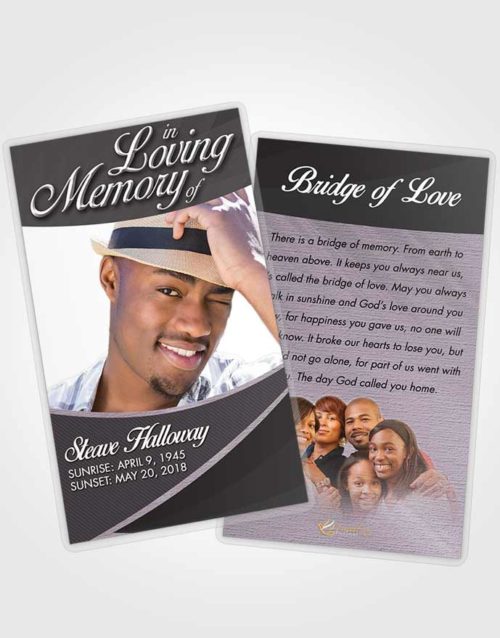 Funeral Prayer Card Template Lustful Diligence