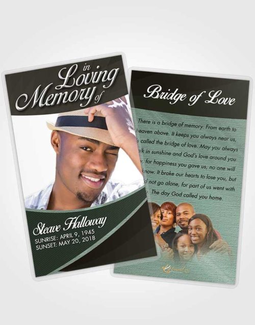 Funeral Prayer Card Template Morning Diligence
