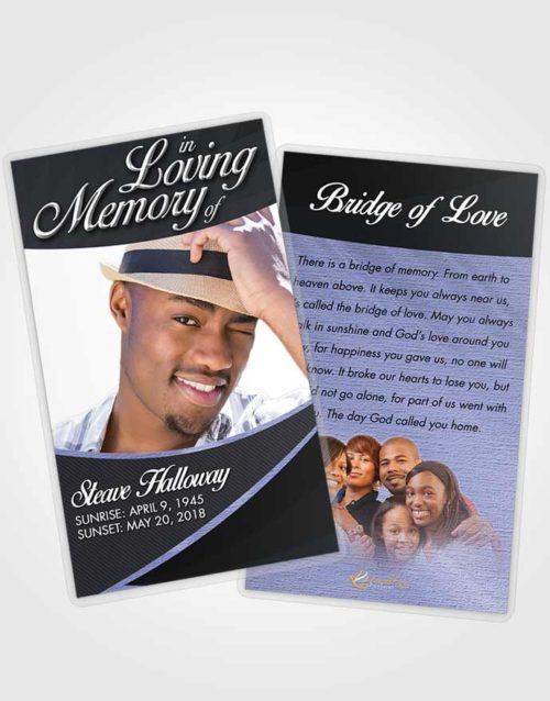 Funeral Prayer Card Template Premium Diligence