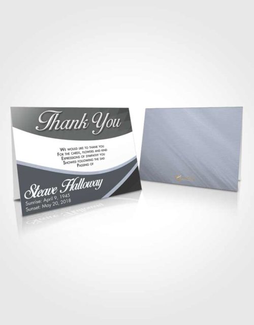 Funeral Thank You Card Template Collected Diligence