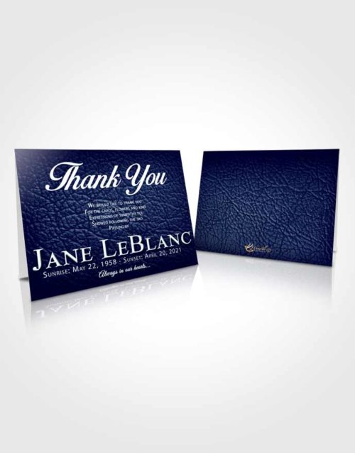 Funeral Thank You Card Template Divine Passion