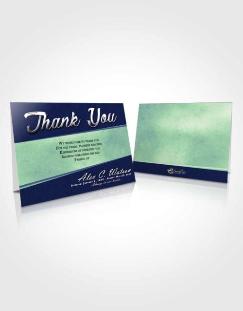 Funeral Thank You Card Template Divine Vitality