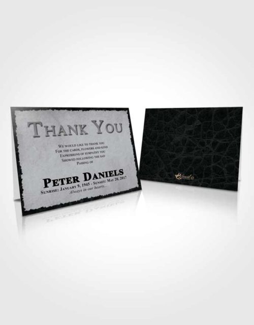 Funeral Thank You Card Template Essential Outback