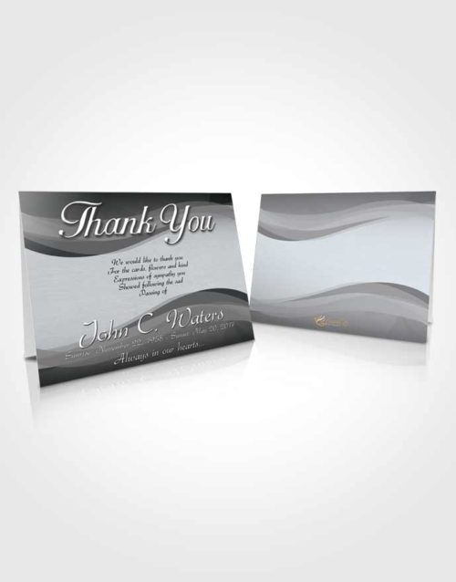 Funeral Thank You Card Template Freedom Fortitude