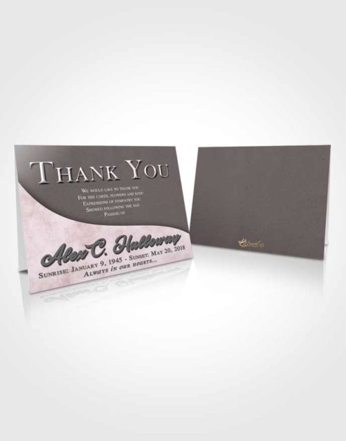 Funeral Thank You Card Template Lustful Peace of Mind
