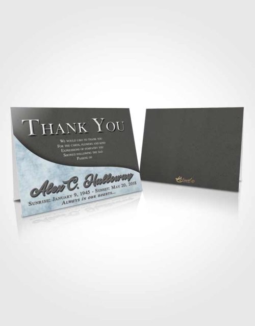 Funeral Thank You Card Template Morning Peace of Mind