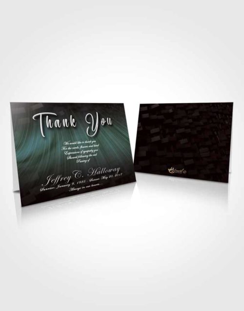 Funeral Thank You Card Template Morning Strength
