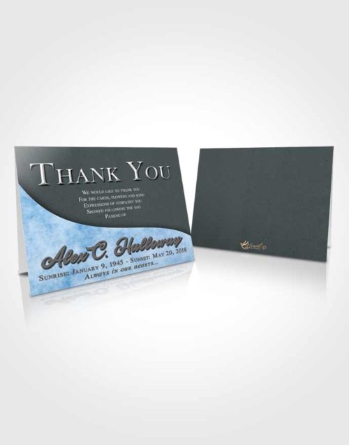 Funeral Thank You Card Template Passionate Peace of Mind