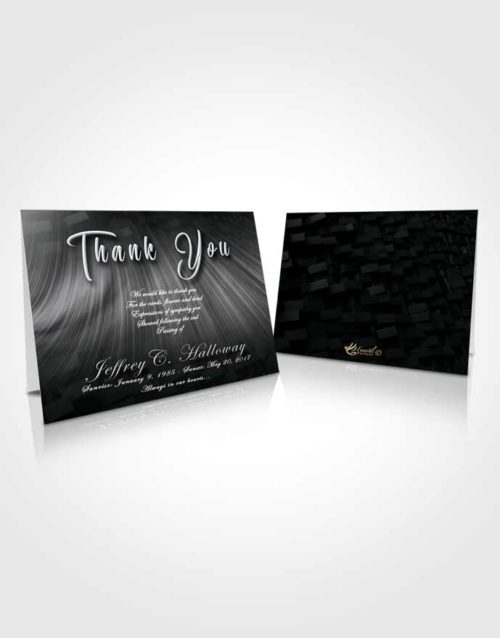 Funeral Thank You Card Template Passionate Strength
