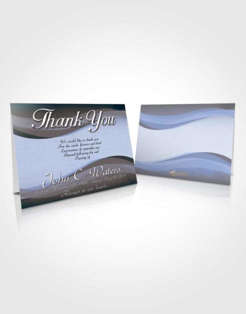 Funeral Thank You Card Template Splendid Fortitude