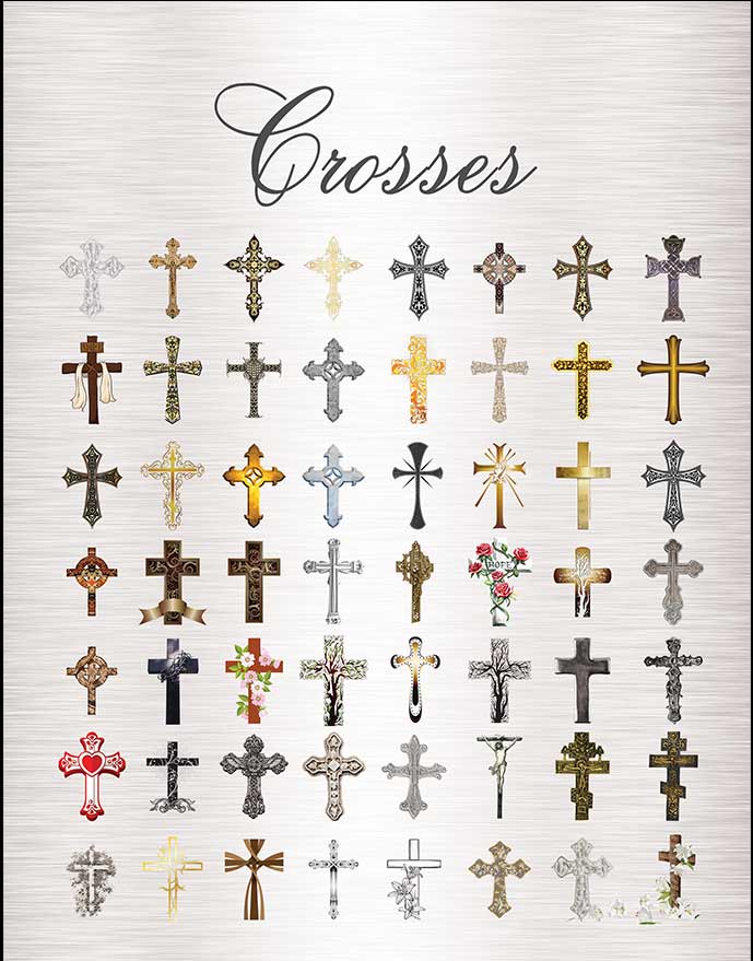 Crosses Page 1 Graphic Images Business Kit