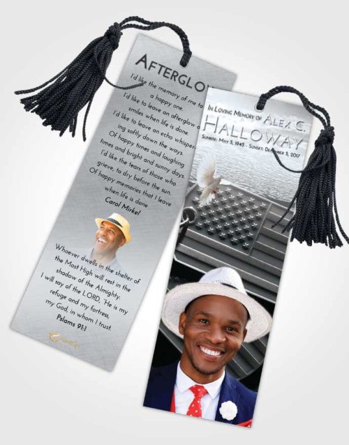 Funeral Bookmark Template Freedom American Memory