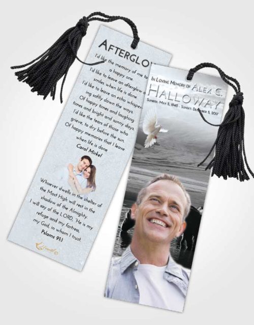 Funeral Bookmark Template Freedom Watering Hole