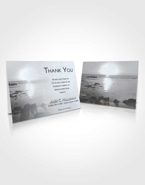 Funeral Thank You Card Template Freedom Early Rise