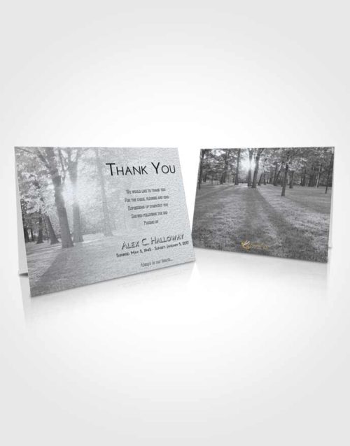 Funeral Thank You Card Template Freedom National Park