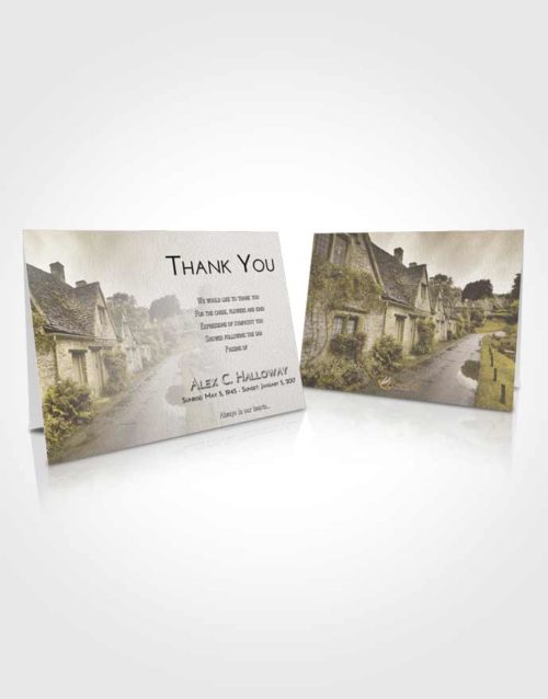 Funeral Thank You Card Template Harmony European Home
