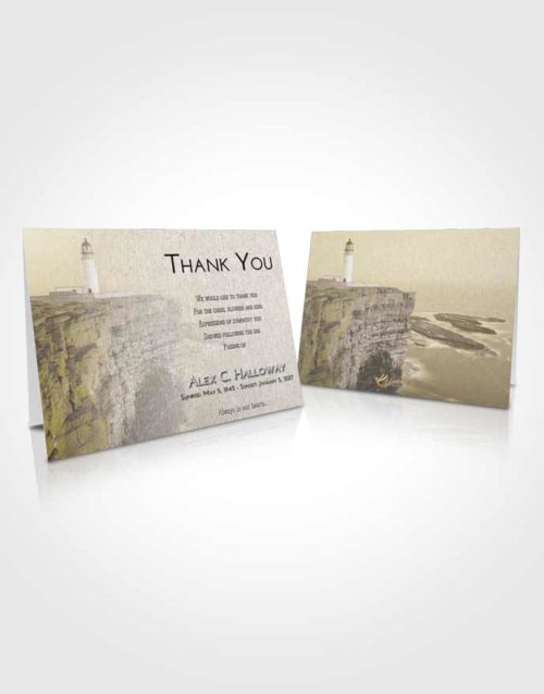 Funeral Thank You Card Template Harmony Lighthouse Point