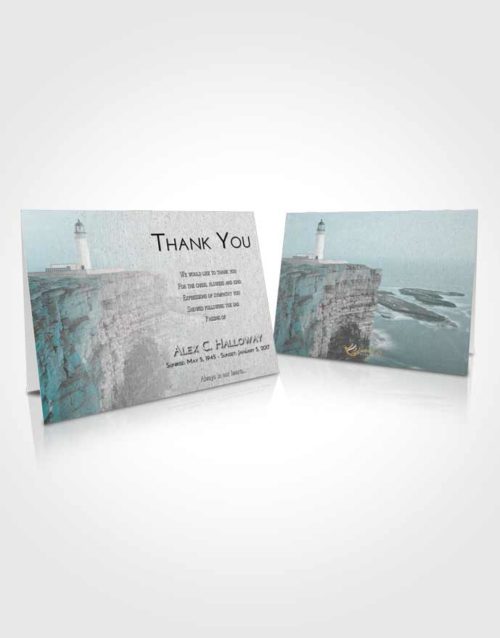 Funeral Thank You Card Template Loving Embrace Lighthouse Point