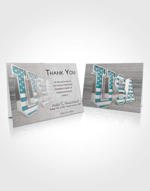 Funeral Thank You Card Template Loving Embrace USA
