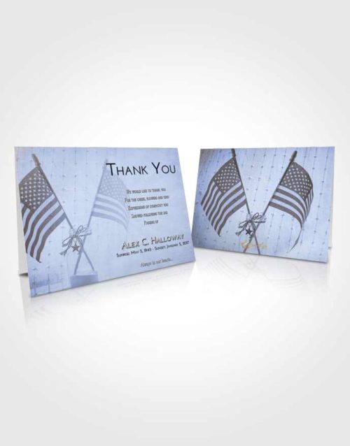 Funeral Thank You Card Template Splendid American Justice