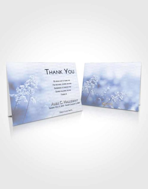 Funeral Thank You Card Template Splendid Colorful Spring