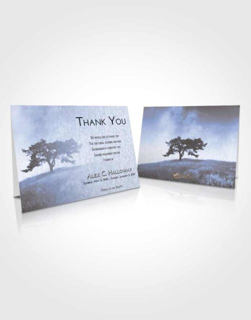 Funeral Thank You Card Template Splendid Gentle Pasture